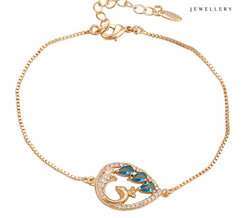 Gold Swan Bracelet On Sale Now $18.00