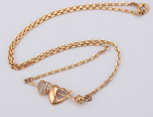 Rose Heart Necklace SALE NOW:  $ 24.00