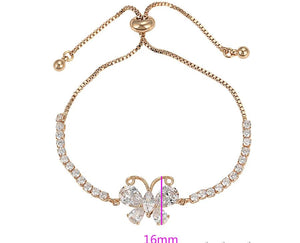 Butterfly Gold Bracelet Free Shipping!
