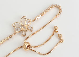 Butterfly Gold Bracelet Free Shipping!