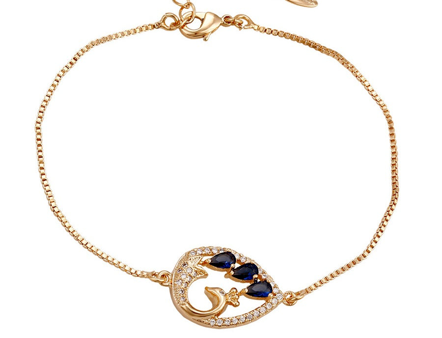 Gold Swan Bracelet On Sale Now $18.00