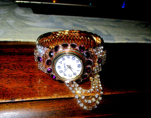 Rhinestone Crystal Watch! SALE NOW:  $30.00