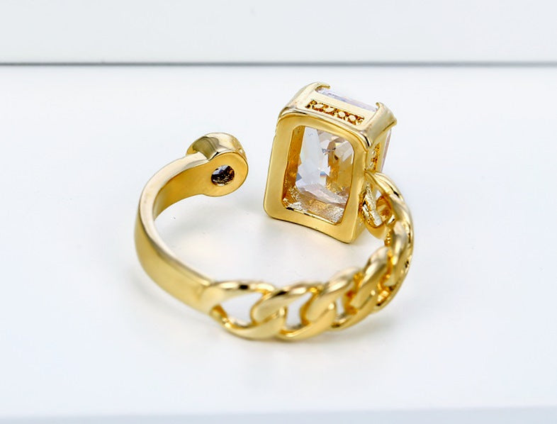 Open Gold Ring 14K            Sale:  $23.99