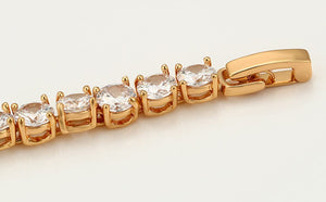 Gold Lotus Bracelet/Free Shipping!